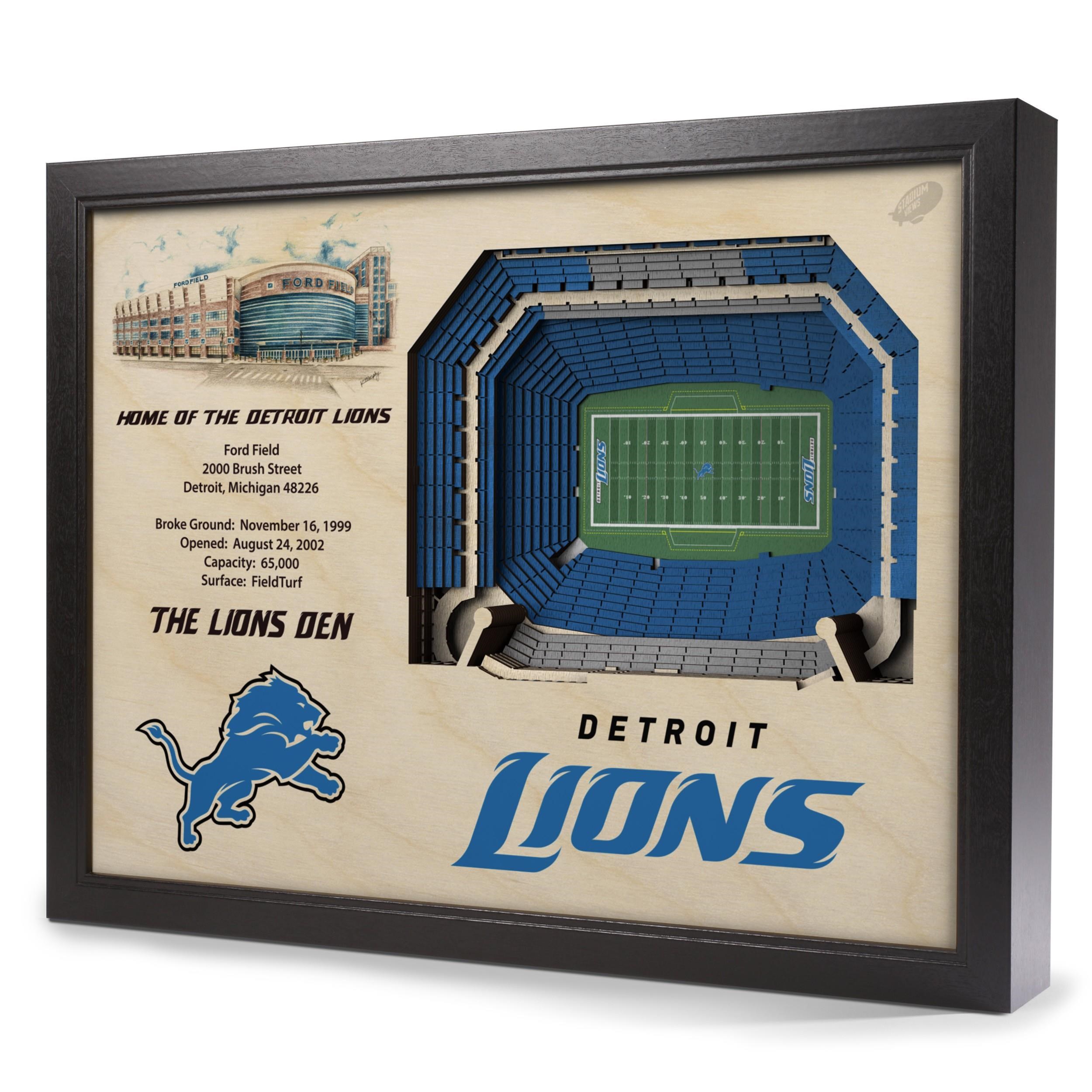 Detroit lions 2025 store ford field